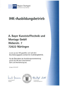 Bayer Kunststofftechnik und Montage